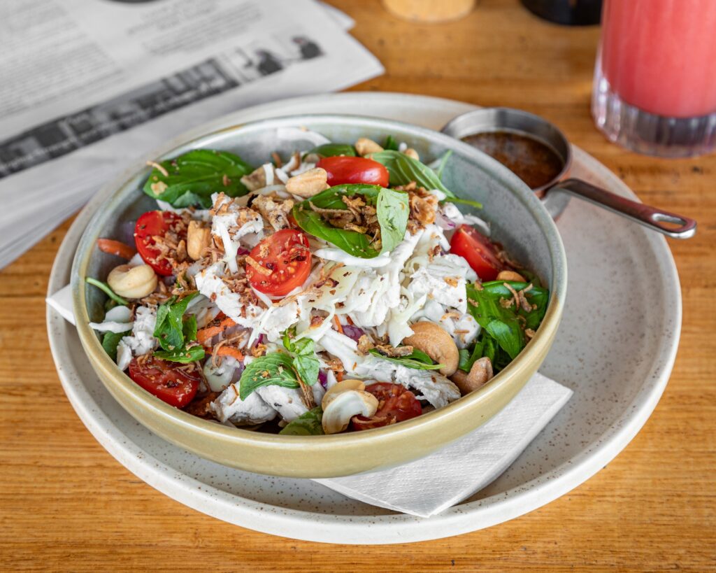Asian style chicken salad