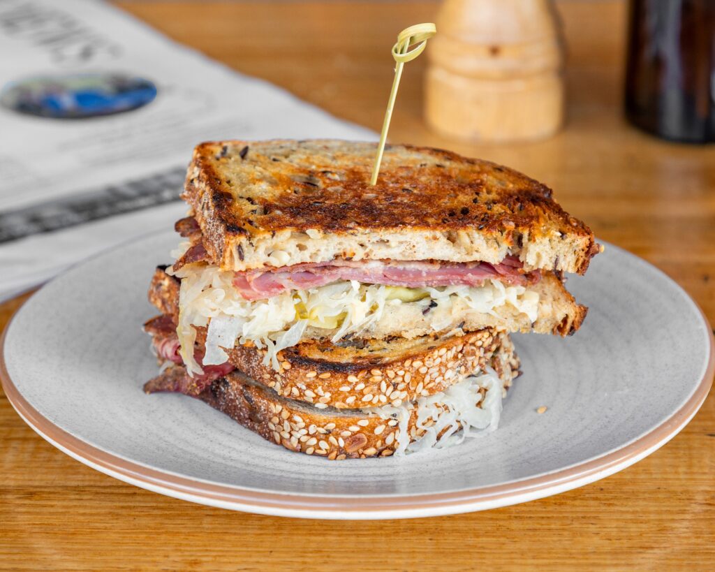De Feu Reuben toastie